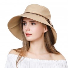 Casual Wide Brim Mujer Sun Hat Packable Bucket 2018 High Quality New Summer Cap  eb-84857846